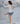 Tribal Chakra Long Sleeve Sustainable Tee Shirt in white on the beach