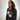 Black Retro Chakra Long Sleeve T-shirt